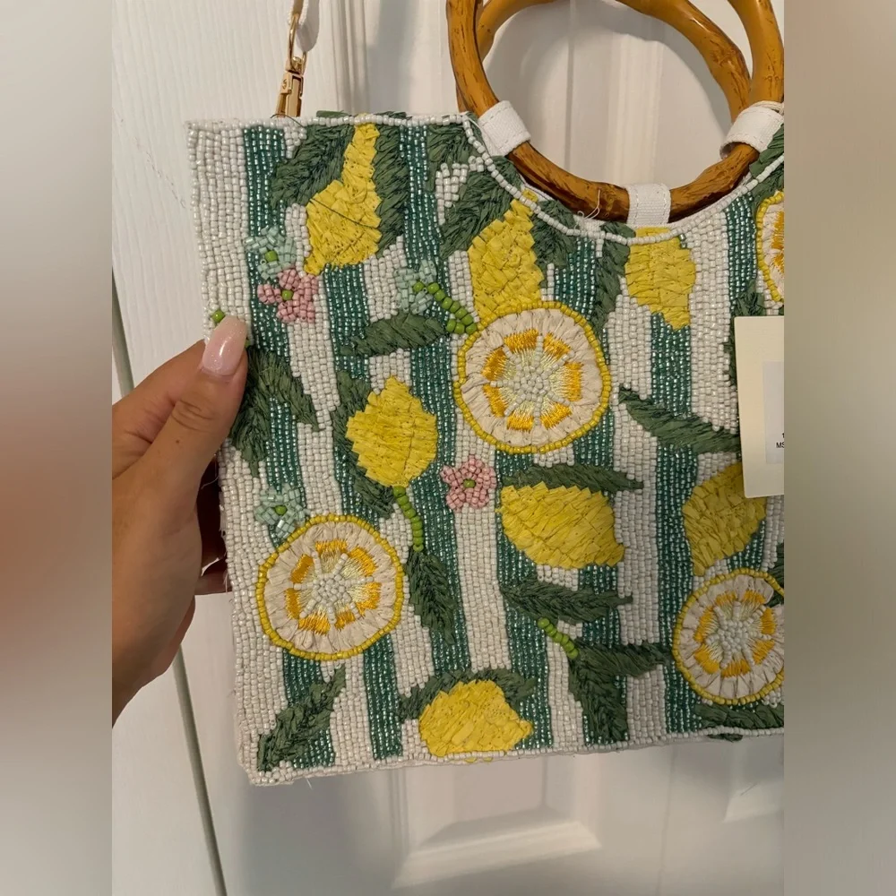 NWT Sol Mer Crossbody Beaded Bag - Picture 7 of 13